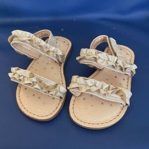 Gold Cat & Jack Sandals